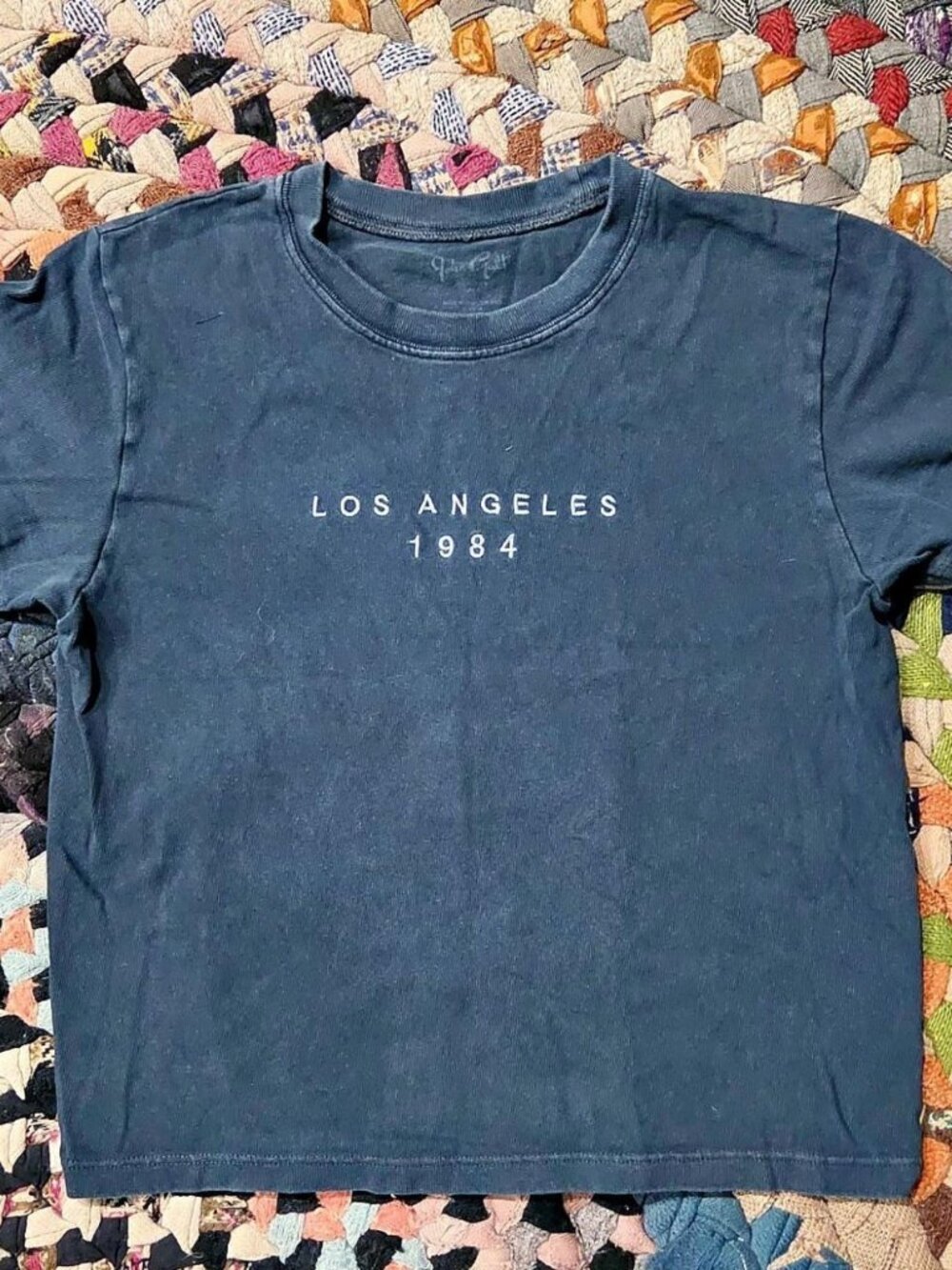 John Galt Los Angeles Cropped T-Shirt #losangeles #cropped